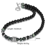 yoga necklace gift for him stone jewelry