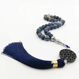 Tasbih misbaha semi precious stone muslim gift