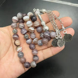 Tasbih misbaha semi precious stone muslim gift
