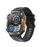 Military Fitness Tracker GPS Smartwatch