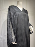 Modest Evening Batwing Abaya Set Kaftan Maxi Dress