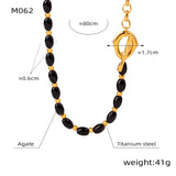 Crystal energy necklace for balance and style