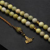 Tasbih misbaha semi precious stone muslim gift