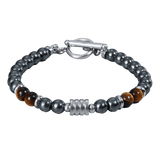 Grey MystiCraft Tiger's Eye Bracelet