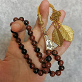 Tasbih misbaha semi precious stone muslim gift