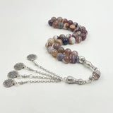 Tasbih misbaha semi precious stone muslim gift