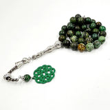 Tasbih misbaha semi precious stone muslim gift