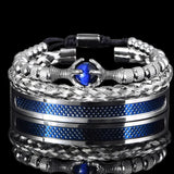 beaded semi stone men bracelet to gift