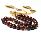 Tasbih misbaha semi precious stone muslim gift