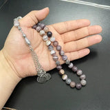 Tasbih misbaha semi precious stone muslim gift