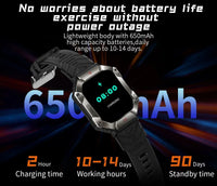 Military Fitness Tracker gps smartwatch