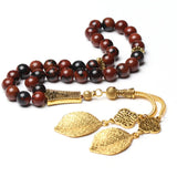 Tasbih misbaha semi precious stone muslim gift