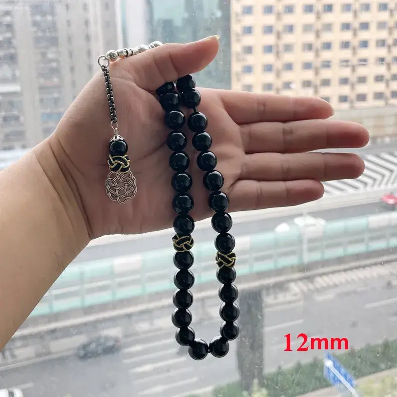 Tasbih misbaha semi precious stone muslim gift