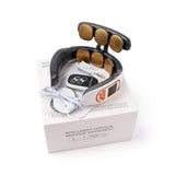 Neck and back massager acupuncture device