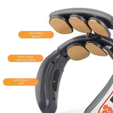 Neck and back massager acupuncture device