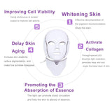 led facial therapy home spa mother day gift
