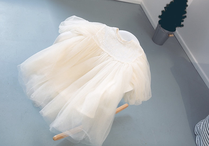 Robe de mariée de princesse pour bébé