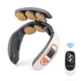 Neck and back massager acupuncture device