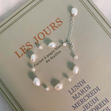 freswater pearl 925 sterling silver bracelet