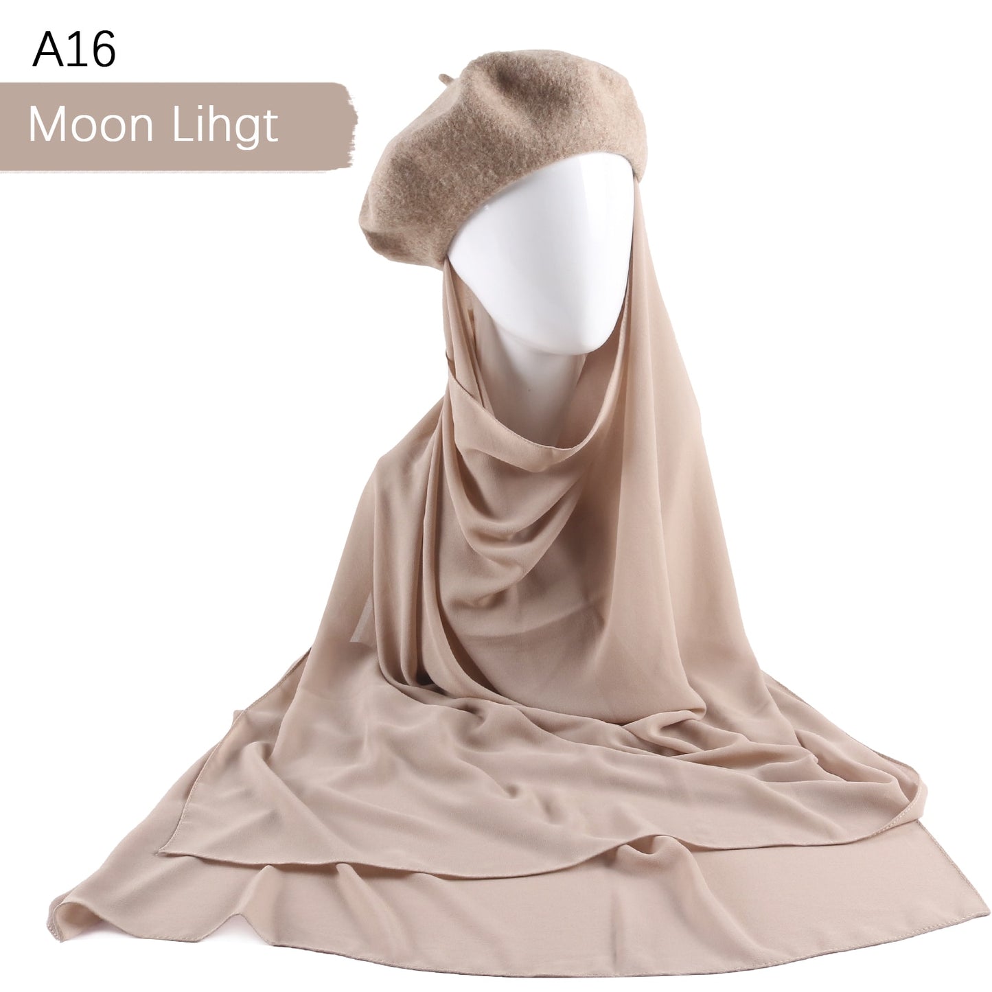 trendy hijab hat winter gift muslim