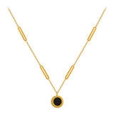 Black or White Roman Necklace