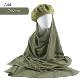 trendy hijab hat winter gift muslim