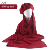 trendy hijab hat winter gift muslim