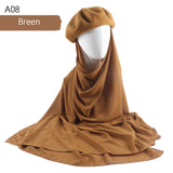 trendy hijab hat winter gift muslim