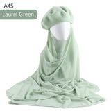 trendy hijab hat winter gift muslim