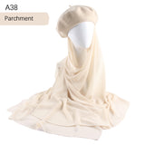 trendy hijab hat winter gift muslim