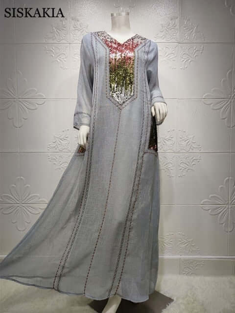 Eid Ramadan muslim evening dress gift