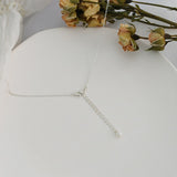 Romantic Freshwater Pearl  925 Sterling Silver necklace