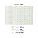 Kids luminous 3d stars wall sticker