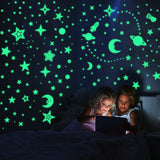 Kids luminous 3d stars wall sticker
