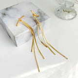 luxury trendy fashion long earring gifts