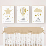 Islamic Hot Air Balloon Children Poster Nursery