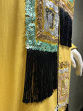 Patchwork Abaya Jalabiya Dress