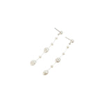 Vintage Freshwater Pearl 925 Silver earrings