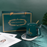 Mug Warmer gift set green