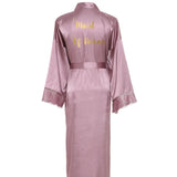 Silk Robe for Bride and Loves ones
