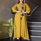Patchwork Jalabiya Caftan Muslim eid outfit