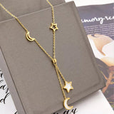Moon Pendant Necklace
