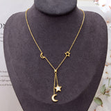 moon necklace pendant muslim gift eid