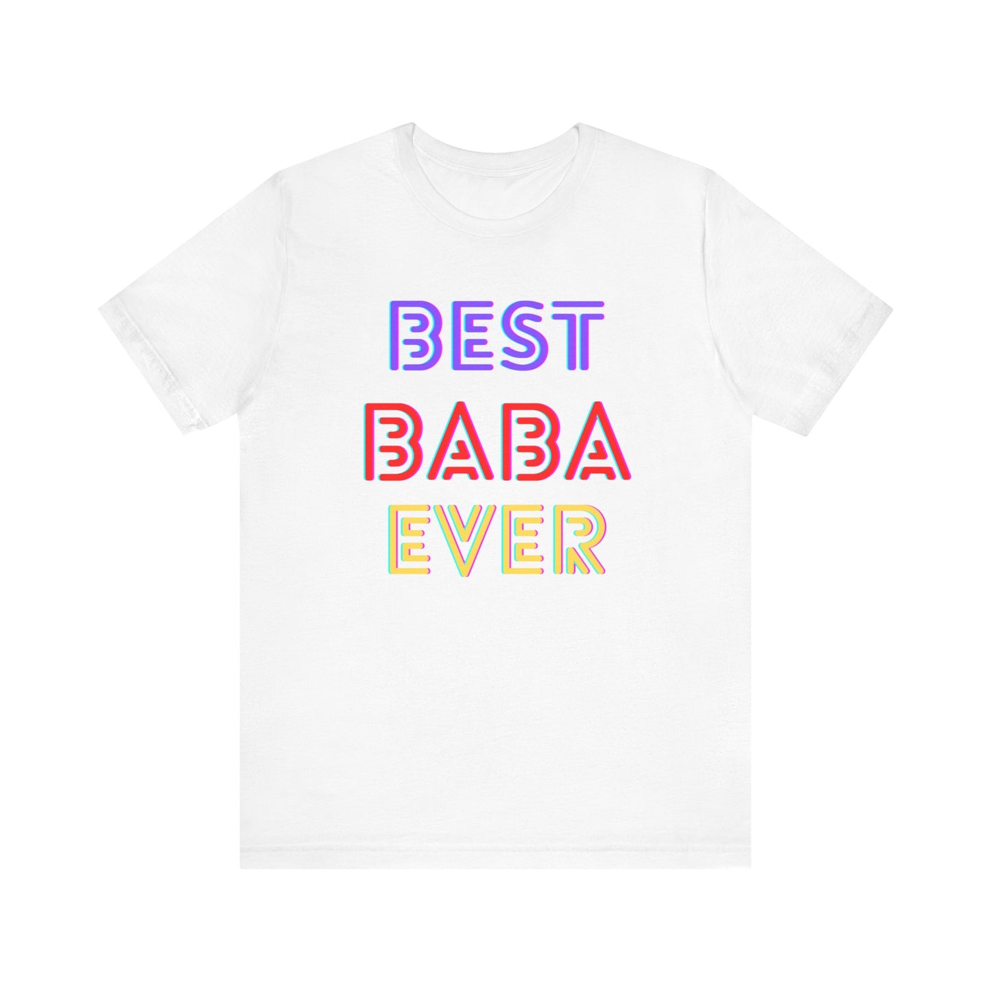 Copie du t-shirt unisexe à manches courtes en jersey