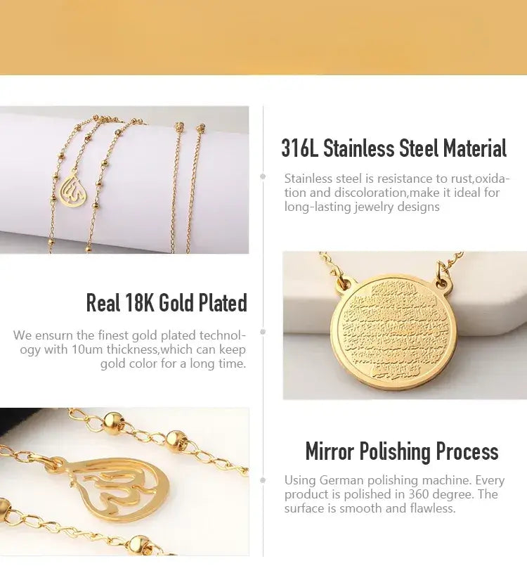 muslim arab mom eid  ramadan gift necklace