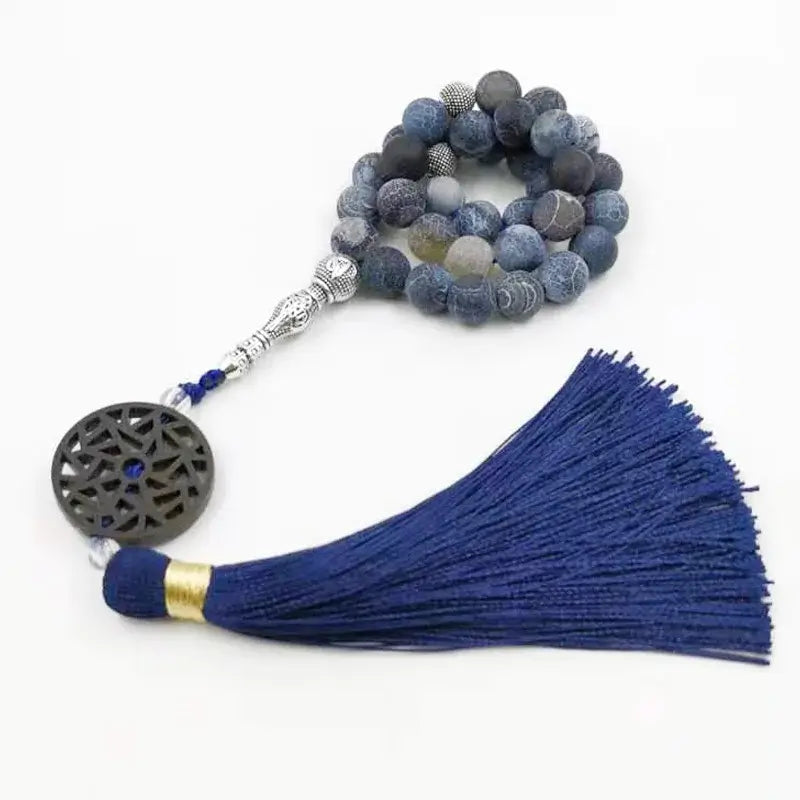Tasbih misbaha semi precious stone muslim gift