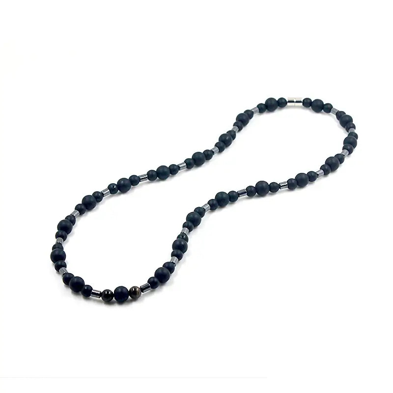 trendy beaded men necklace gift for him