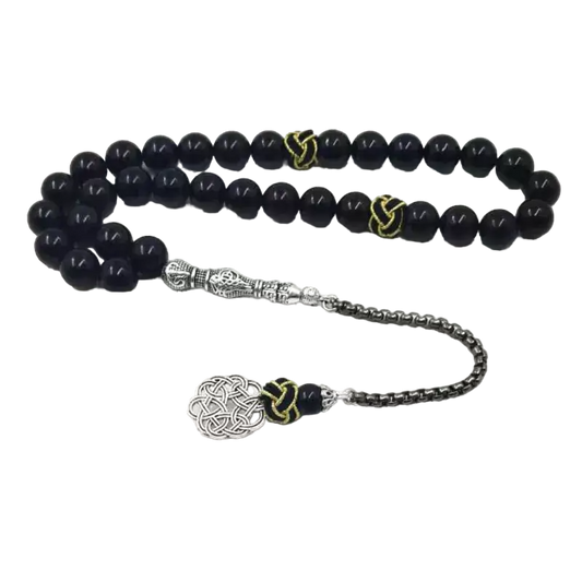 Tasbih misbaha semi precious stone muslim gift