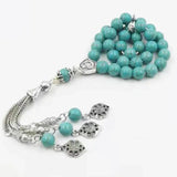 Tasbih misbaha semi precious stone muslim gift