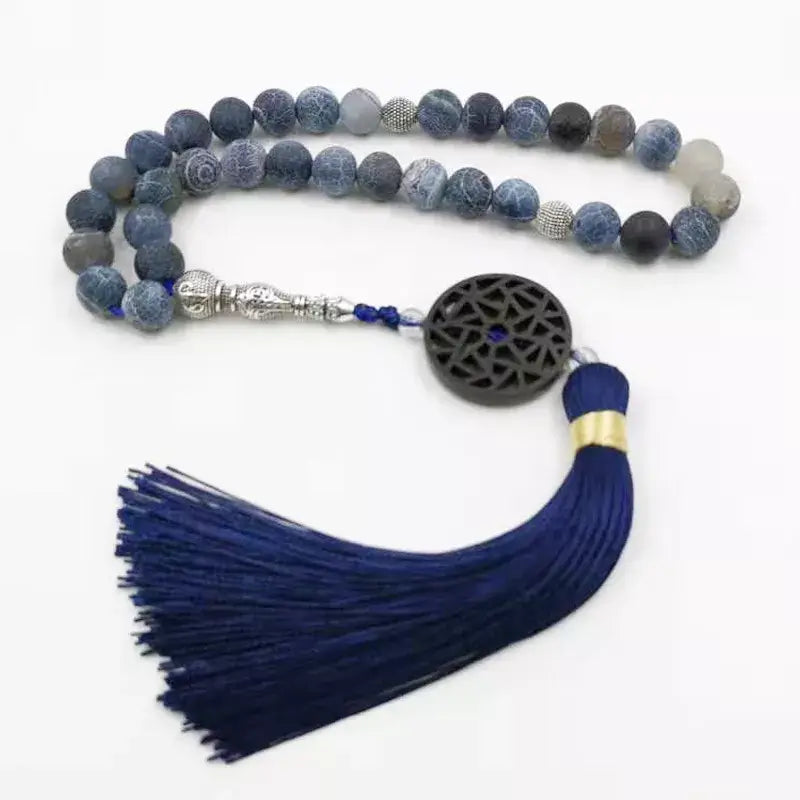 Tasbih misbaha semi precious stone muslim gift